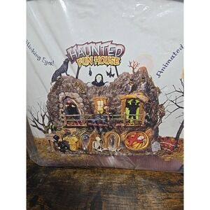 Department 56 Haunted Fun House Halloween Village Animated Gift Set 56 55094 NEW